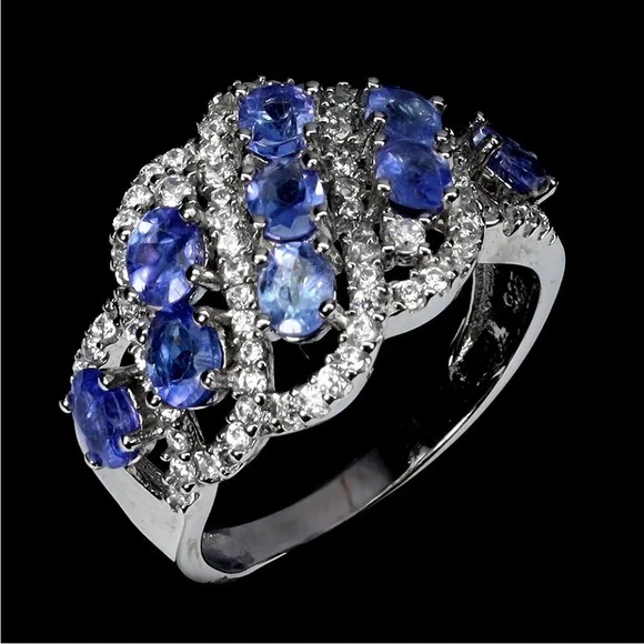 Rare,Genuine Tanzanite Ring